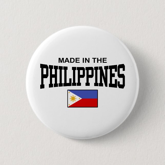 Badge Rond 5 Cm Fabriqué Aux Philippines (Devant)
