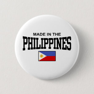 Badge Rond 5 Cm Fabriqué Aux Philippines