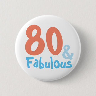 Badge Rond 5 Cm Fabuleux Retro fête d'anniversaire