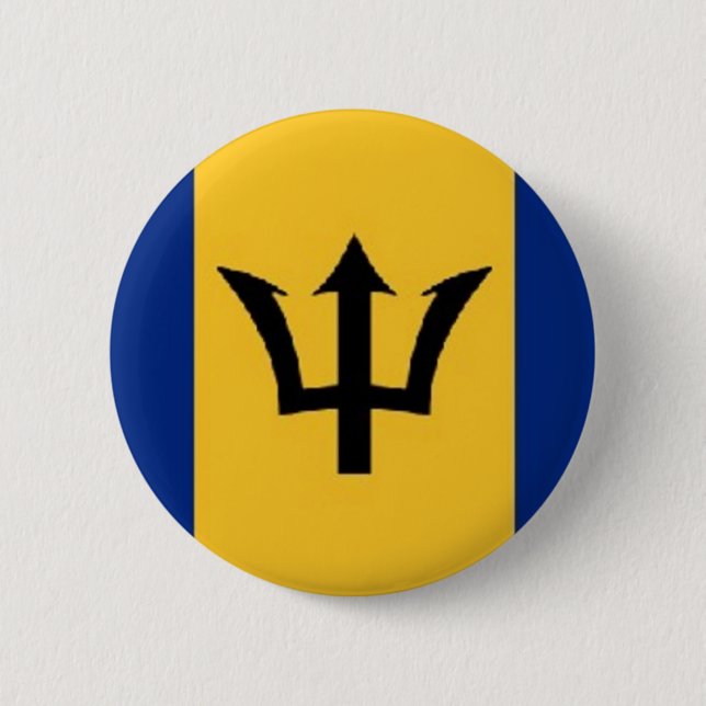 Badge Rond 5 Cm fabulous barbados (Devant)