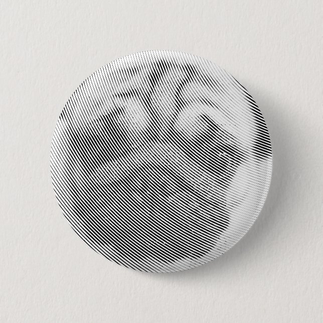 Badge Rond 5 Cm Face carlin (Devant)