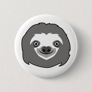 Badge Rond 5 Cm Face de fentes