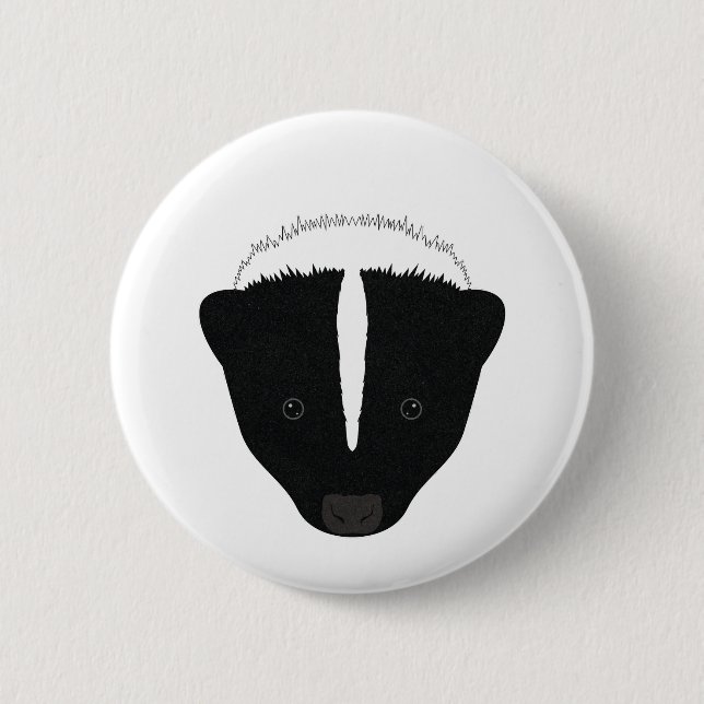 Badge Rond 5 Cm Face de la peau (Devant)