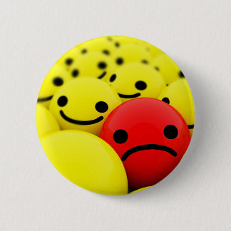 Badge Rond 5 Cm Face Emo