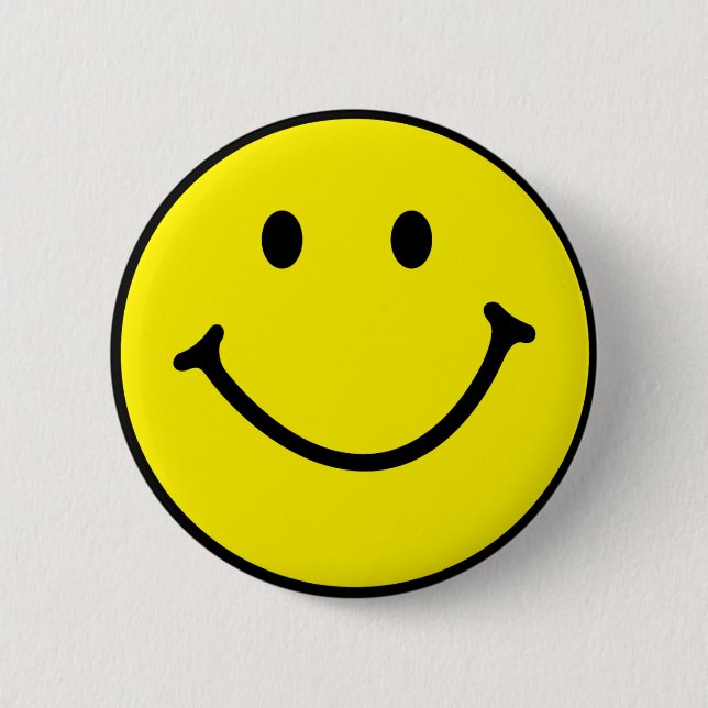 Badge Rond 5 Cm Face mignonne (Devant)