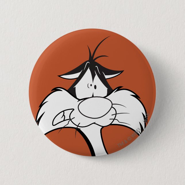Badge Rond 5 Cm Face SYLVESTER™ (Devant)