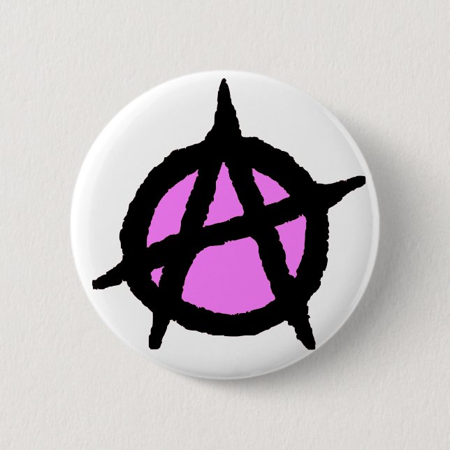 Badge Rond 5 Cm Fâché (Devant)