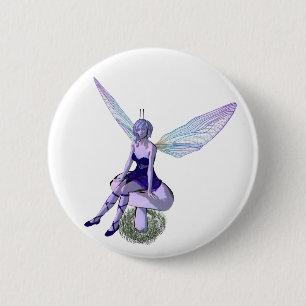 Badge Rond 5 Cm Faery - NIP