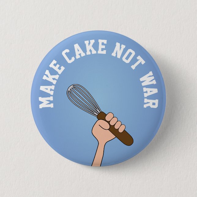 Badge Rond 5 Cm Faire du gâteau (Devant)