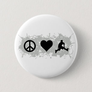 Badge Rond 5 Cm Faire du roller