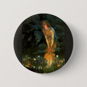 Badge Rond 5 Cm Fairy Circle Fairies Midsummer Eve