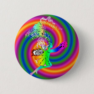 Badge Rond 5 Cm fairy swirl