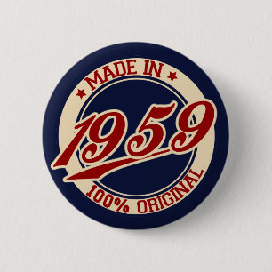 Badge Rond 5 Cm Fait En 1959