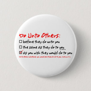 Badge Rond 5 Cm Faites à d'autres