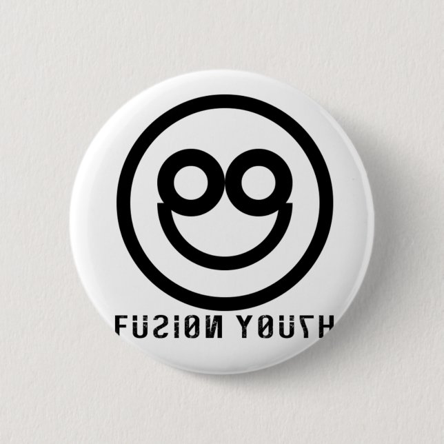 Badge Rond 5 Cm Faites dans le genre tragique (Devant)