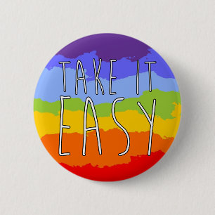 Badge Rond 5 Cm FAITES-LE FACILEMENT + votre arrière - plan