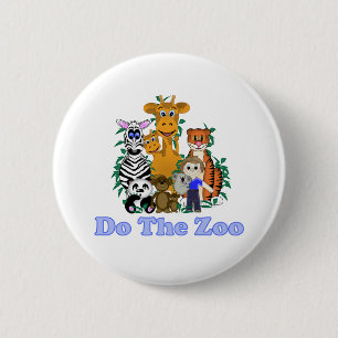 Badge Rond 5 Cm Faites Le Zoo