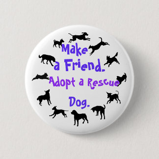Badge Rond 5 Cm Faites un bouton d'ami