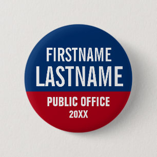 Badge Rond 5 Cm Faites un bouton de campagne