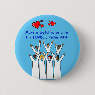 Badge Rond 5 Cm Faites Un Bruit Joyeux Au Lord Christian Button