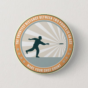 Badge Rond 5 Cm Faites votre compte de tir
