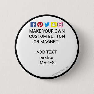 Badge Rond 5 Cm Faites votre propre bouton !