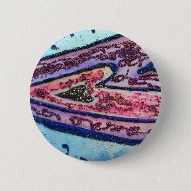 Badge Rond 5 Cm Faith Heart Button (Devant)