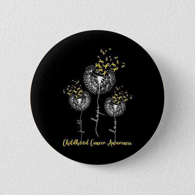 Badge Rond 5 Cm Faith Hope Love (Devant)