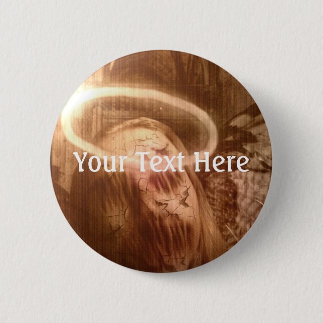 Badge Rond 5 Cm Falln Guardian Angel (Devant)