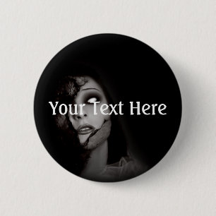 Badge Rond 5 Cm Fallu Même Les Anges Tombent