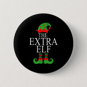 Badge Rond 5 Cm Famille de lutins supplémentaire Pyjama de Noël as