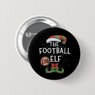 Badge Rond 5 Cm Famille des elfes américains de football