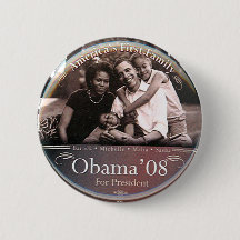 Famille d'Obama - bouton