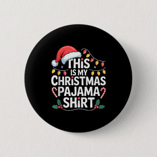 Badge Rond 5 Cm Famille Drôle De Noël Hommes Femmes Enfants C'est