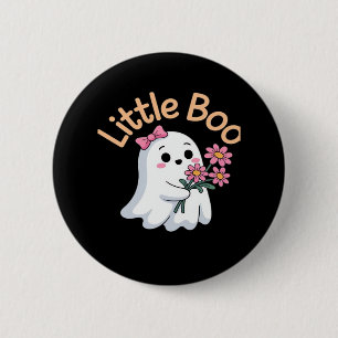 Badge Rond 5 Cm Famille Halloween Boo Cute