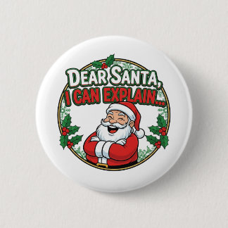 Badge Rond 5 Cm Family Christmas 2025