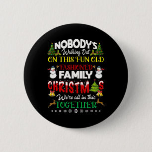 Badge Rond 5 Cm Family Christmas we are in this together Merry