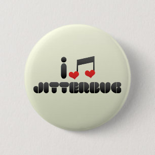 Badge Rond 5 Cm Fan de jitterbug