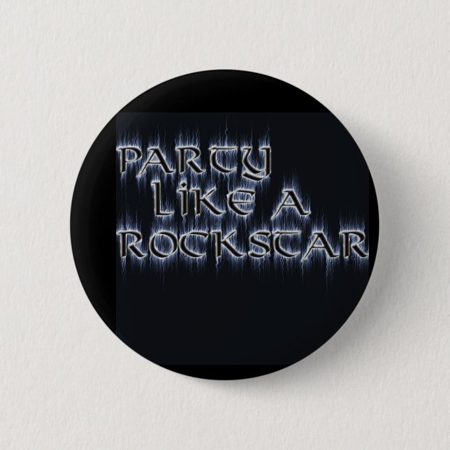 Badge Rond 5 Cm fan rockstar (Devant)