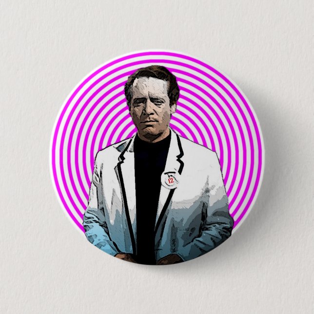 Badge Rond 5 Cm Fan schizoïdique (Devant)