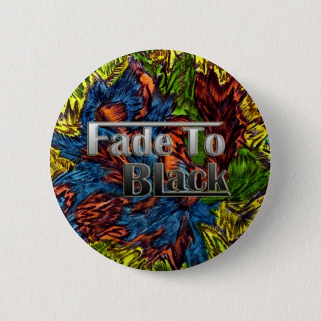 Badge Rond 5 Cm Fanez-vous pour noircir le bouton (Devant)