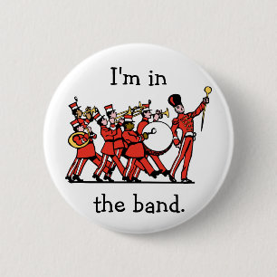 Badge Rond 5 Cm Fanfare