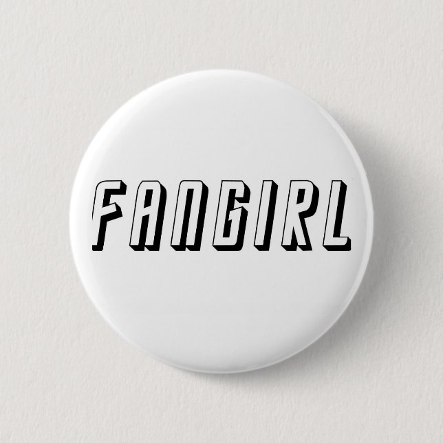 Badge Rond 5 Cm Fangirl (Devant)