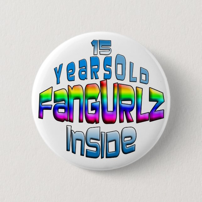 Badge Rond 5 Cm FangUrlZ 2 (Devant)