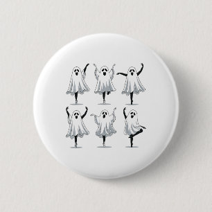 Badge Rond 5 Cm Fantôme Ballerinas Halloween Costume de danse Ball