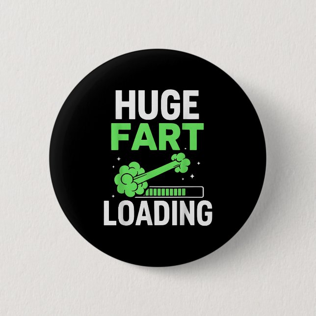 Badge Rond 5 Cm Fart Novelty For Men Women Farted Joke Farting Lov (Devant)