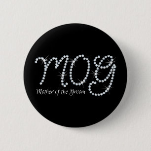 Badge Rond 5 Cm Fausse pierre MOTG de Faux