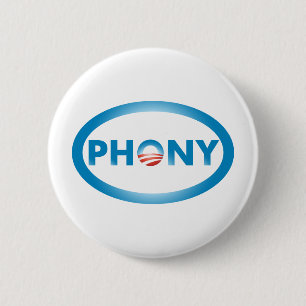 BADGE ROND 5 CM FAUX