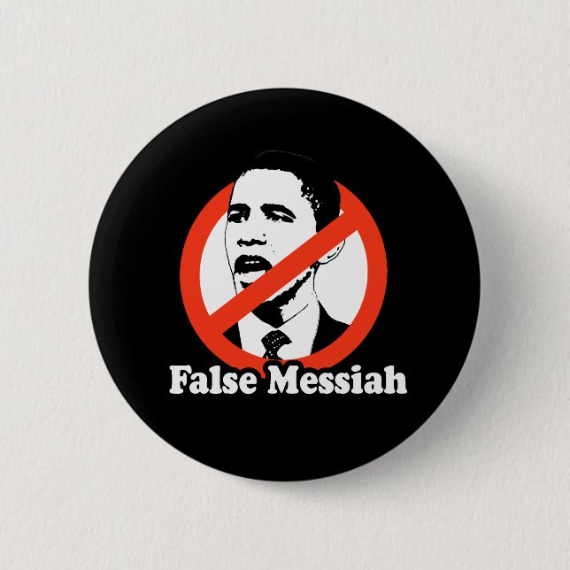 BADGE ROND 5 CM FAUX MESSIAH (Devant)