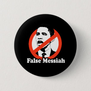BADGE ROND 5 CM FAUX MESSIAH